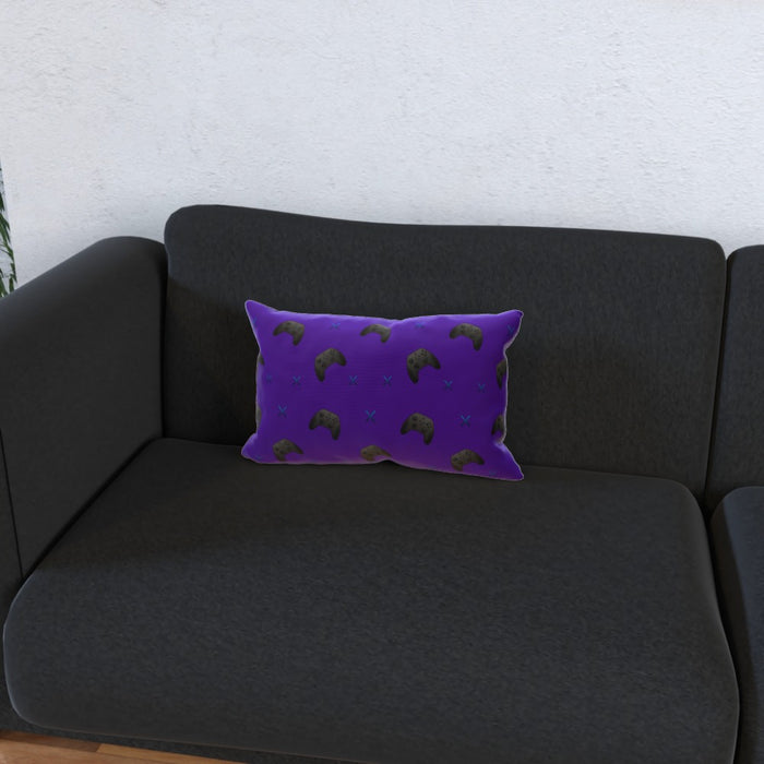 Cushion - X Boxing 2 Purple - printonitshop