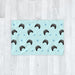 Blanket - X Boxing 2 Light Blue - printonitshop