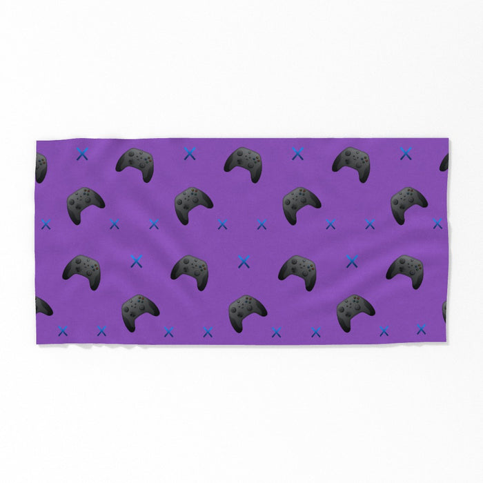 Towel - X Boxing 2 Purple - Print On It