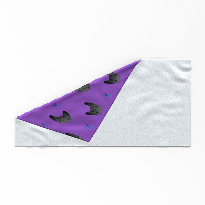 Towel - X Boxing 2 Purple - Print On It