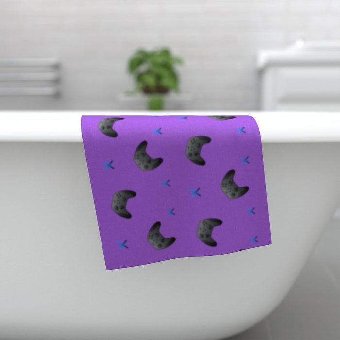 Towel - X Boxing 2 Purple - Print On It