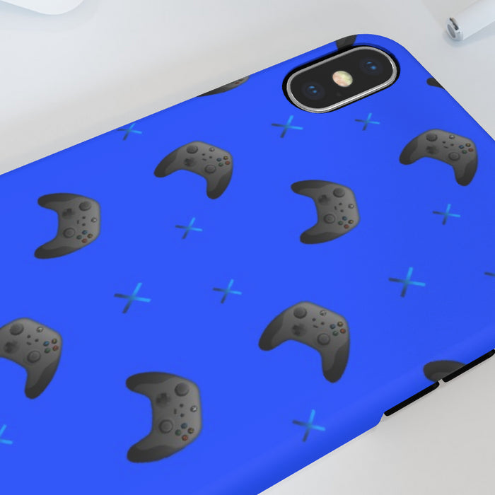 iPhone case - X Boxing Blue - printonitshop