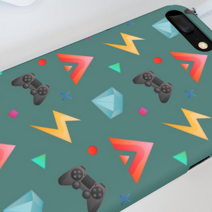 iPhone Cases - Gamers Play Green - printonitshop