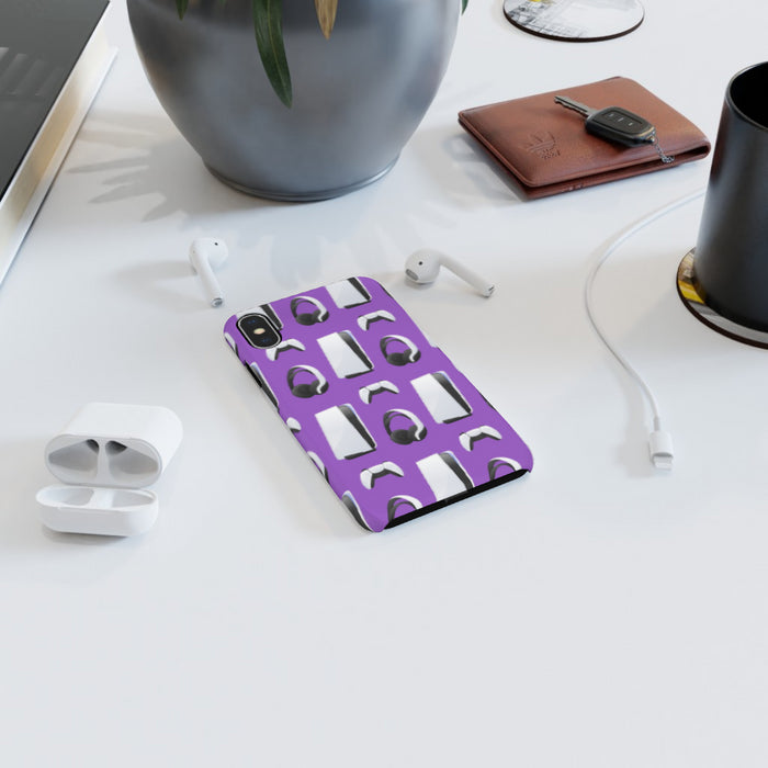 iPhone Cases - PS5 Light Purple - printonitshop