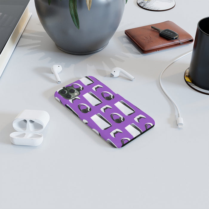 iPhone Cases - PS5 Light Purple - printonitshop