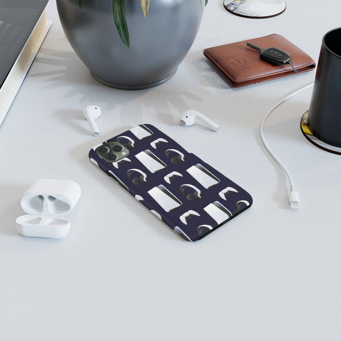 iPhone Cases - PS5 Dark Blue - printonitshop