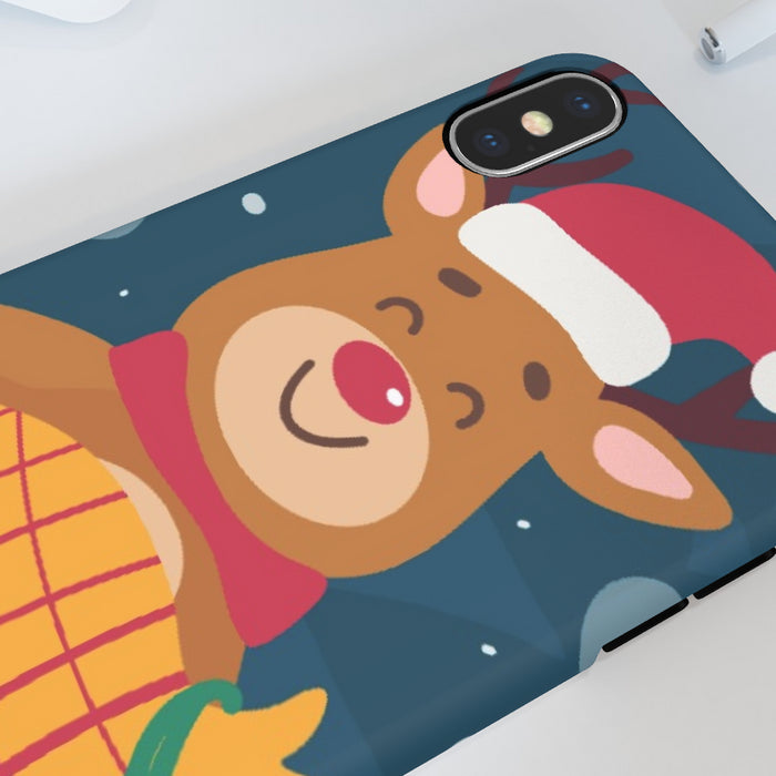 iPhone Cases - Reindeer Smily - printonitshop