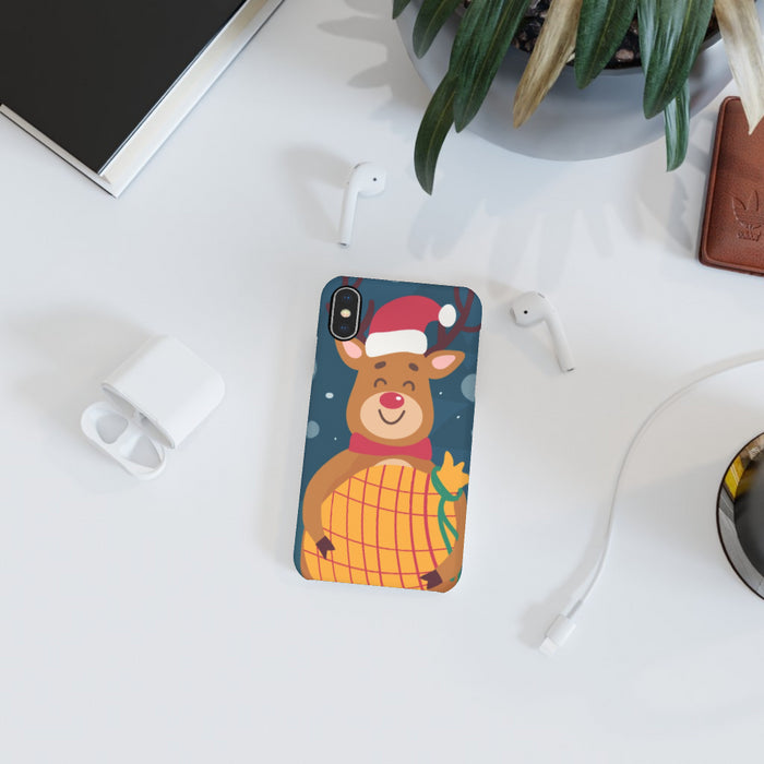 iPhone Cases - Reindeer Smily - printonitshop