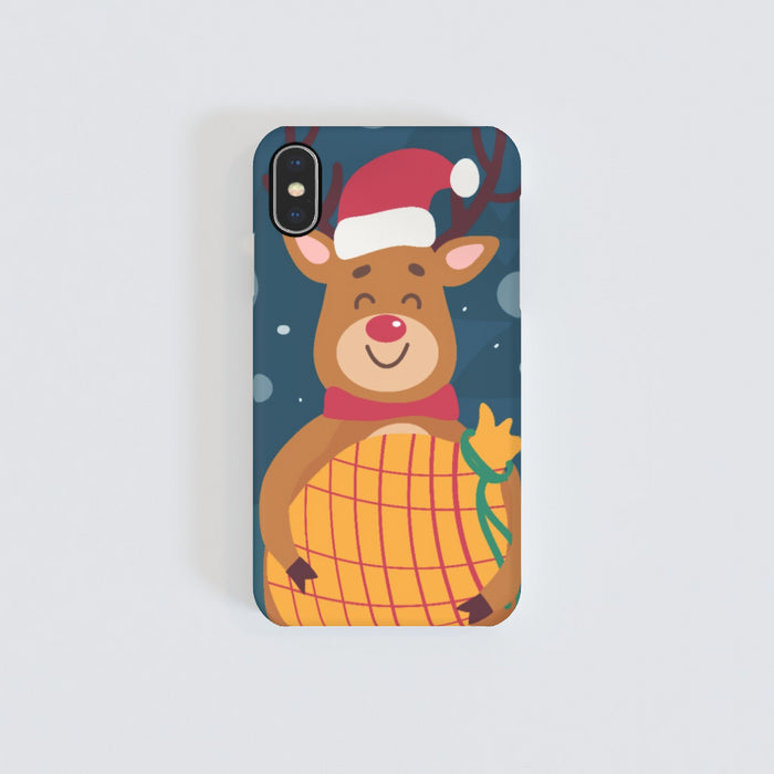 iPhone Cases - Reindeer Smily - printonitshop