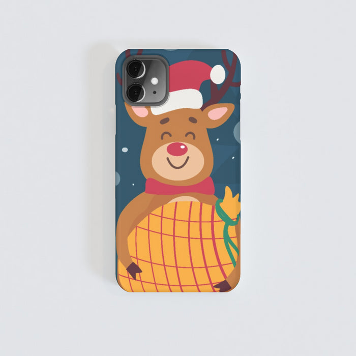 iPhone Cases - Reindeer Smily - printonitshop