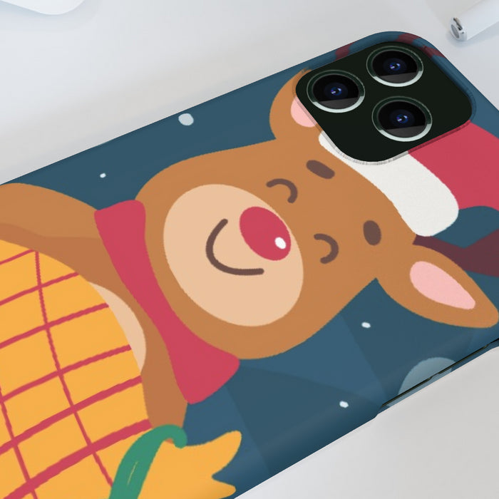 iPhone Cases - Reindeer Smily - printonitshop