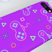 iPhone Cases - Gaming Neon Light Purple - printonitshop