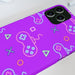 iPhone Cases - Gaming Neon Light Purple - printonitshop