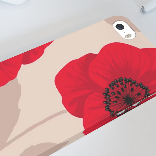 iPhone Cases - Red Flowers - printonitshop