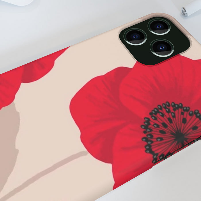 iPhone Cases - Red Flowers - printonitshop