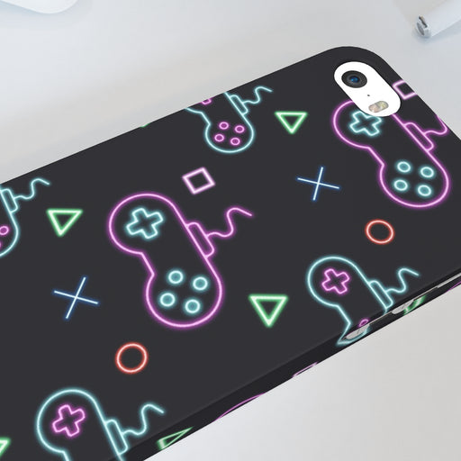 iPhone Cases - Gaming Neon Black - printonitshop