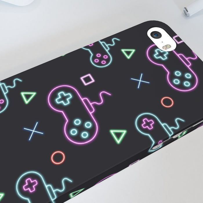 iPhone Cases - Gaming Neon Black - printonitshop