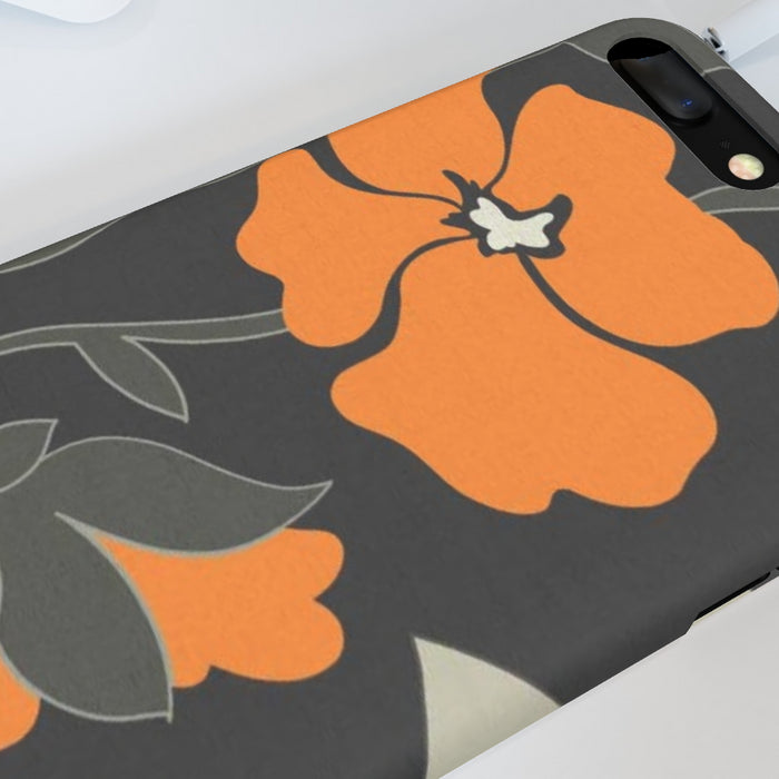 iPhone Cases - Orange Flowers - printonitshop