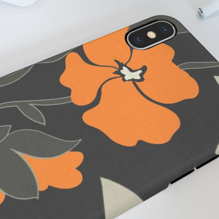 iPhone Cases - Orange Flowers - printonitshop