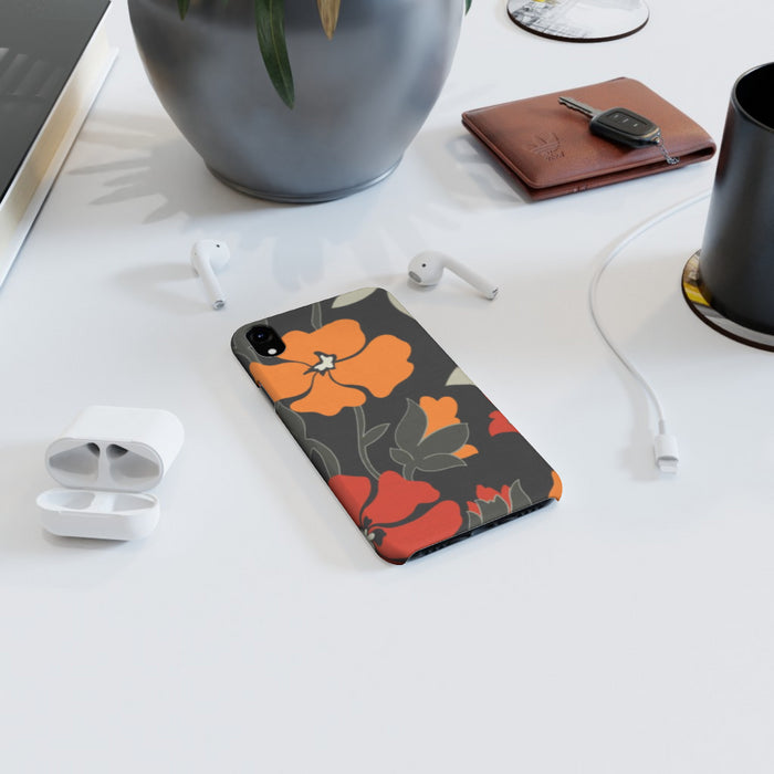 iPhone Cases - Orange Flowers - printonitshop