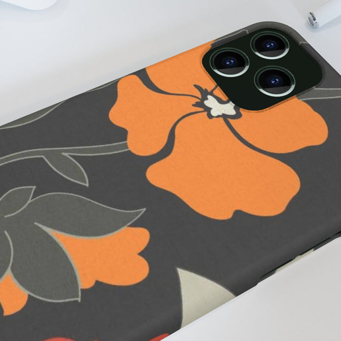 iPhone Cases - Orange Flowers - printonitshop