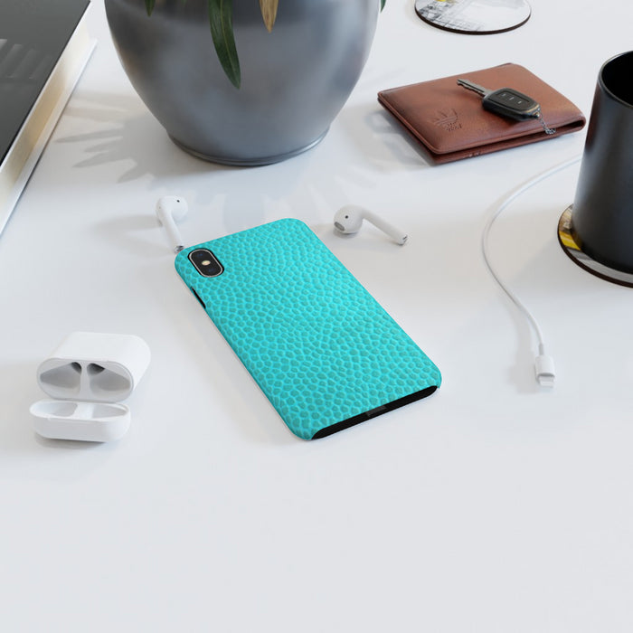 iPhone Cases - Textured Turquoise - printonitshop