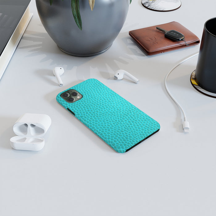 iPhone Cases - Textured Turquoise - printonitshop