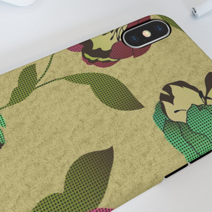 iPhone Cases - Dot Work Flowers - printonitshop