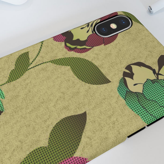 iPhone Cases - Dot Work Flowers - printonitshop