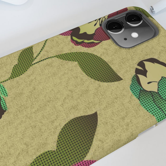 iPhone Cases - Dot Work Flowers - printonitshop