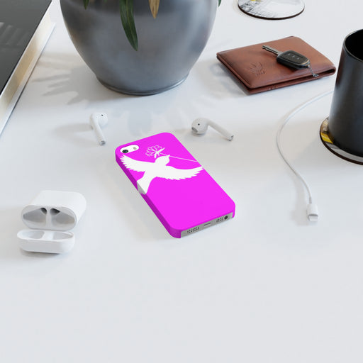 iPhone Cases - Dove on Pink - printonitshop