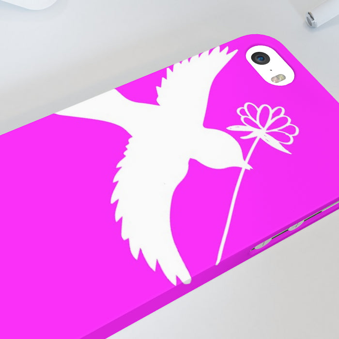 iPhone Cases - Dove on Pink - printonitshop