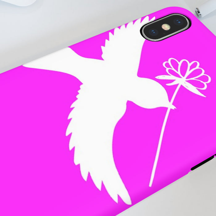 iPhone Cases - Dove on Pink - printonitshop