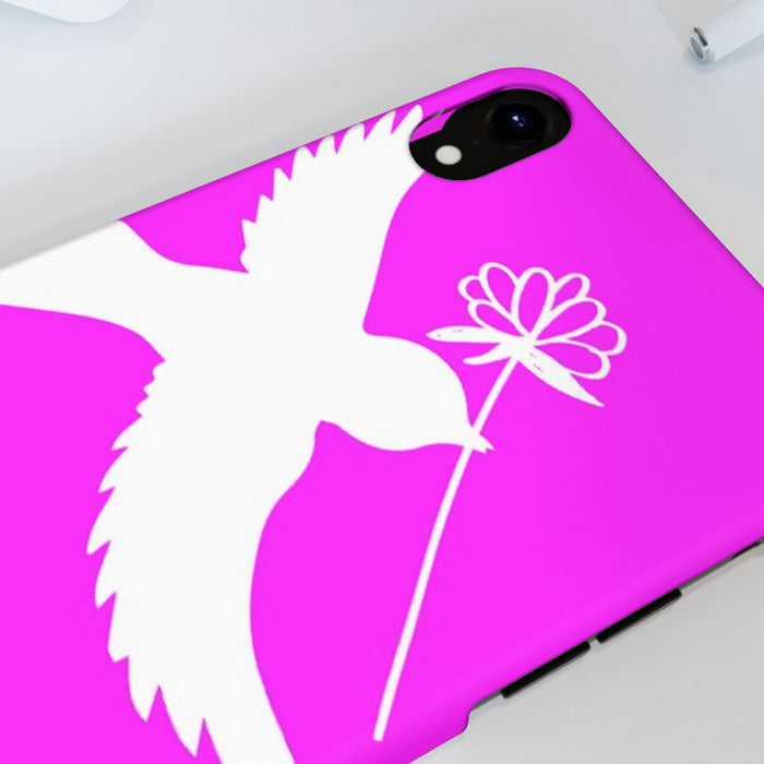 iPhone Cases - Dove on Pink - printonitshop