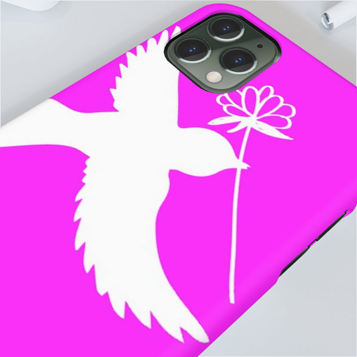 iPhone Cases - Dove on Pink - printonitshop