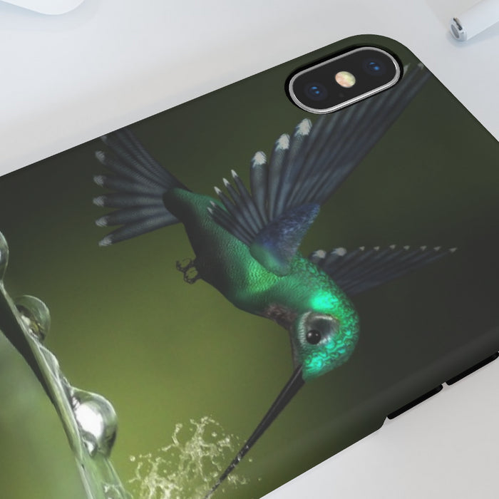 iPhone Cases - Hummingbird Feeding - printonitshop