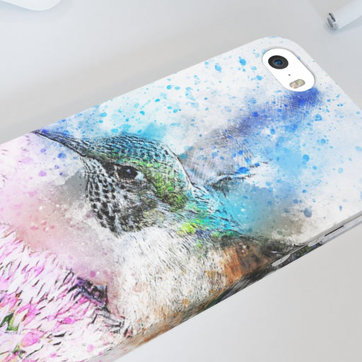 iPhone Cases - Watercolour Hummingbird - printonitshop