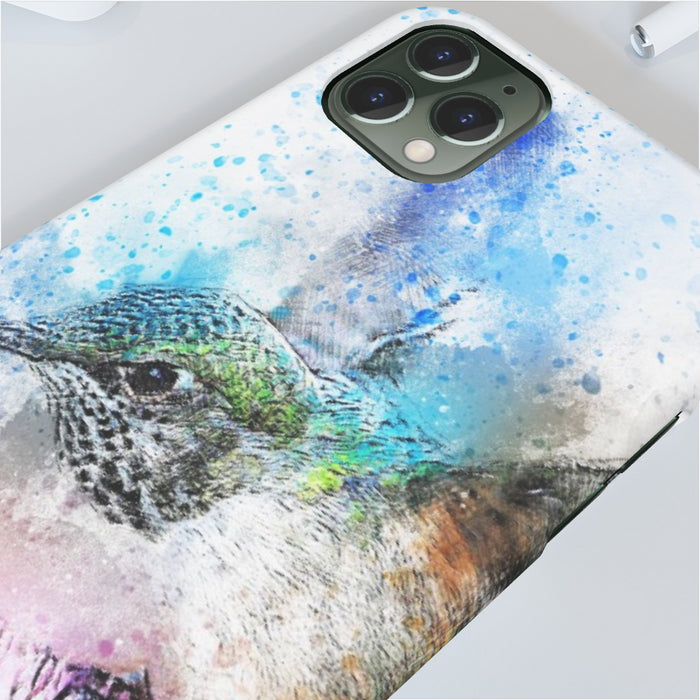 iPhone Cases - Watercolour Hummingbird - printonitshop