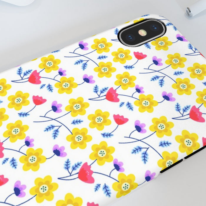 iPhone Cases - Yellow Flowers - printonitshop