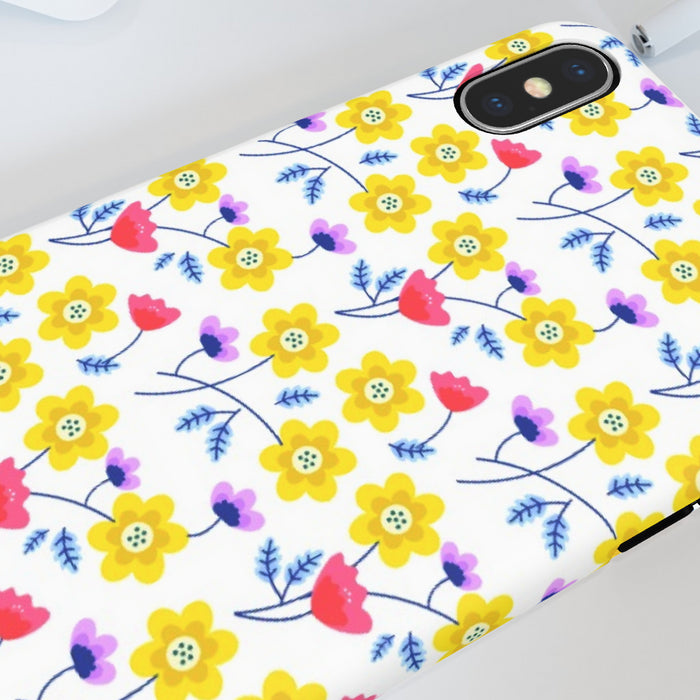 iPhone Cases - Yellow Flowers - printonitshop