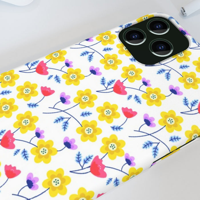 iPhone Cases - Yellow Flowers - printonitshop