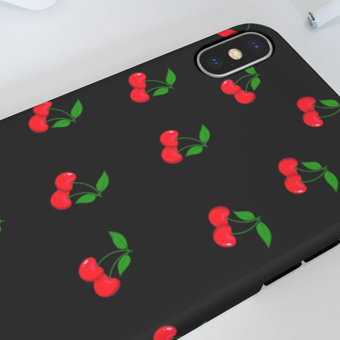 iPhone Cases - Black Cherries - printonitshop