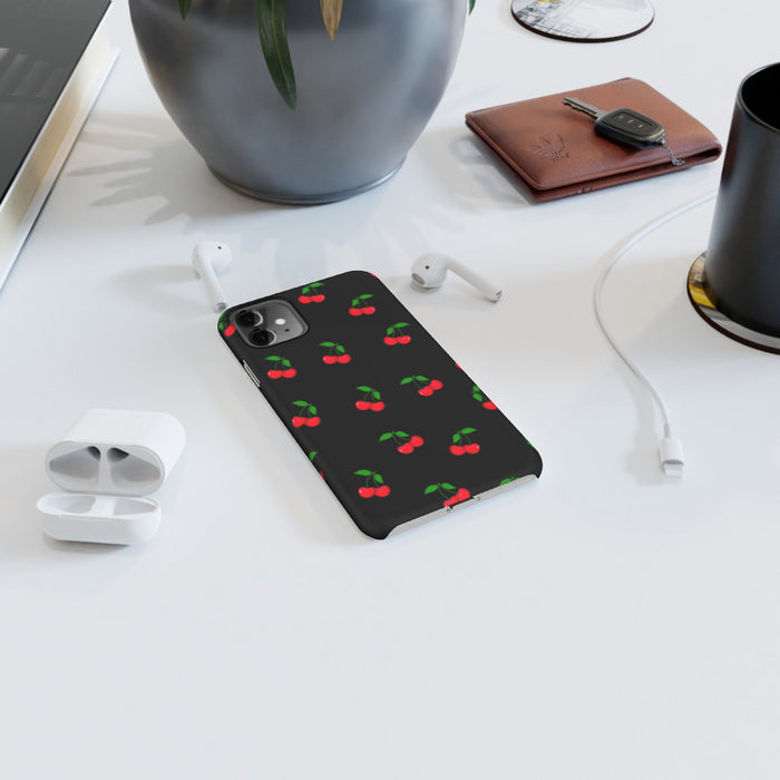 iPhone Cases - Black Cherries - printonitshop