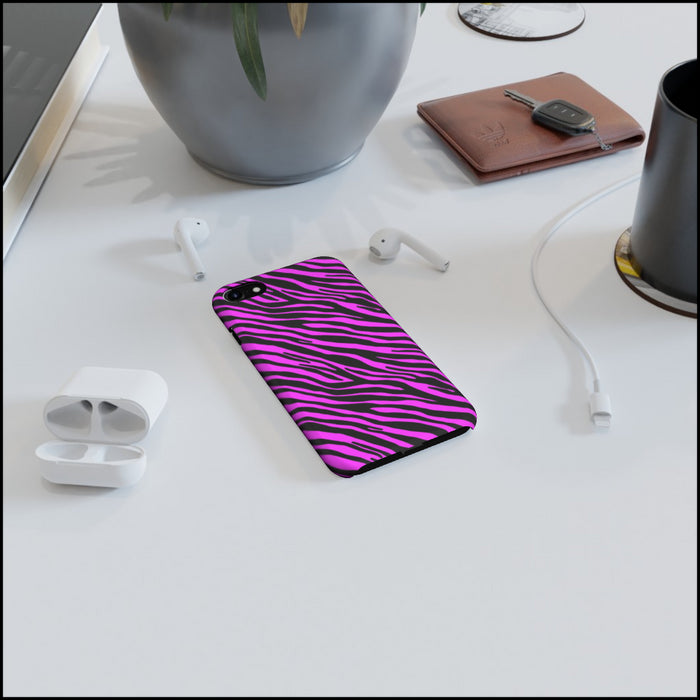 iPhone Cases - Pink Zebra - printonitshop