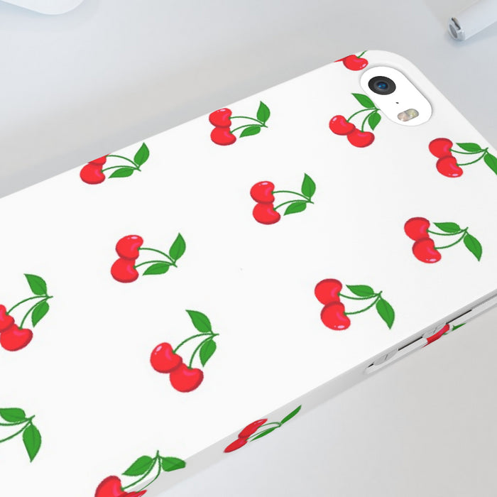 iPhone Cases - White Cherries - printonitshop