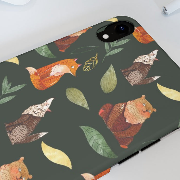 iPhone Cases - Bear.Wolf.Fox - printonitshop