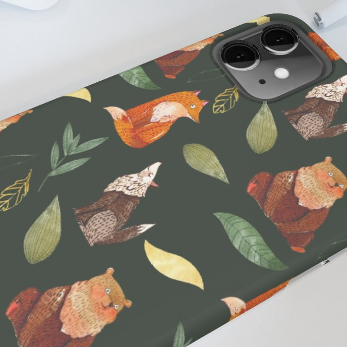 iPhone Cases - Bear.Wolf.Fox - printonitshop