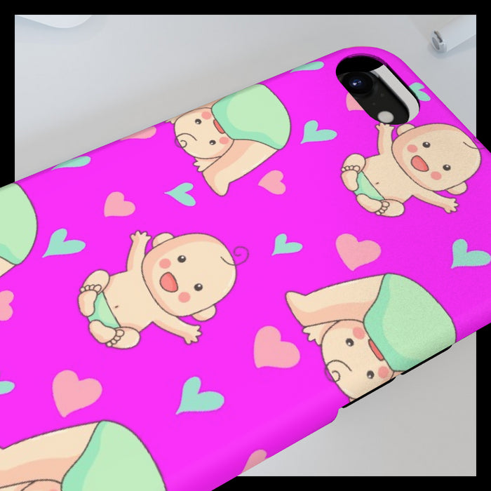 iPhone Cases - Baby Pink - printonitshop