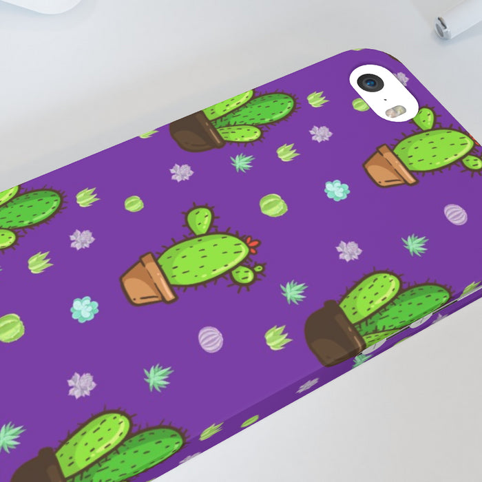 iPhone Cases - Cactus Purple - printonitshop