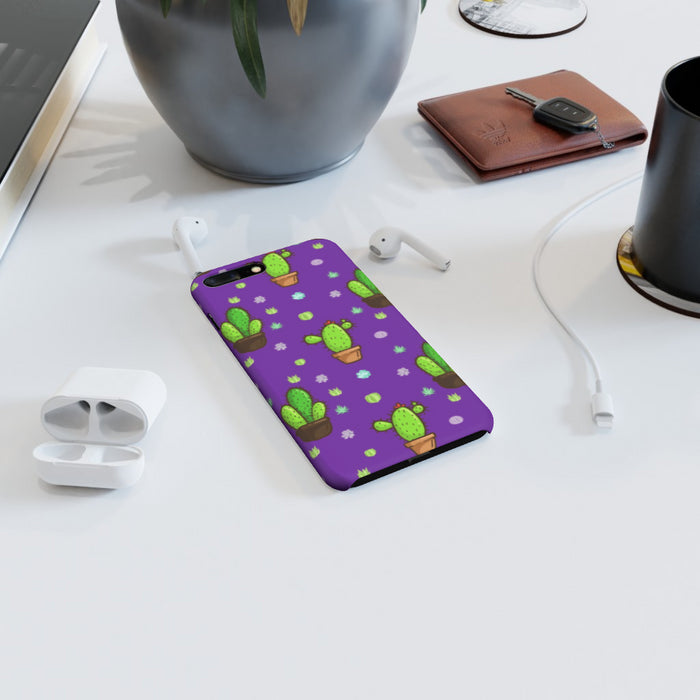 iPhone Cases - Cactus Purple - printonitshop